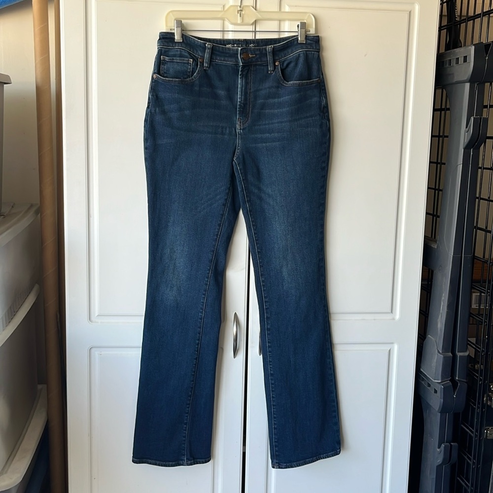Chico’s High Rise Slim Boot Jeans 4T EUC